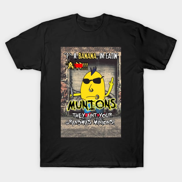 Munions Anti Banana T-Shirt by tonyzaret